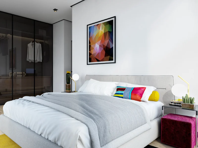 Small bedroom interior idea